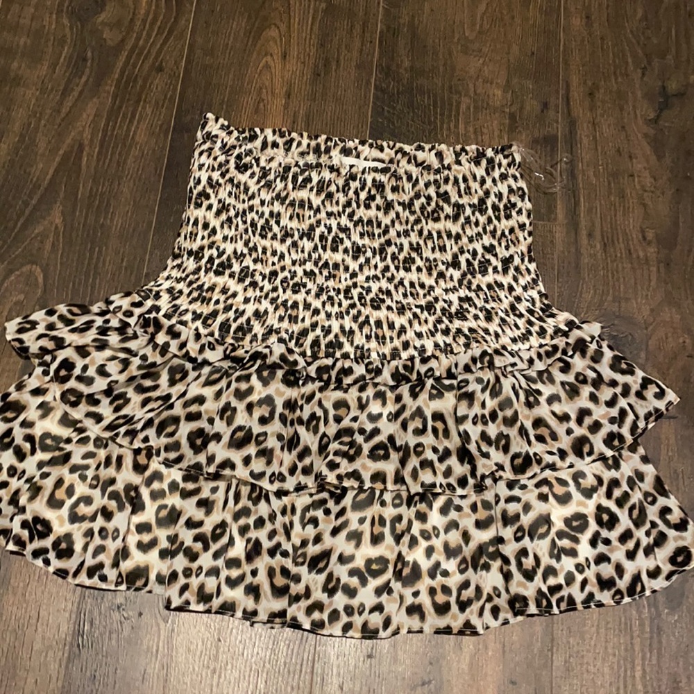 Impeccable Pig Cheetah Print skirt
